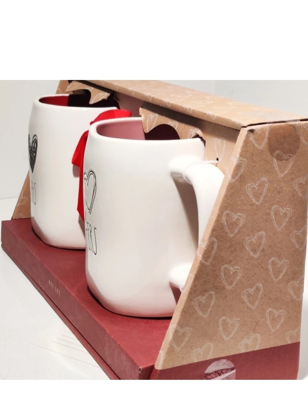 Rae Dunn His and Hers Coffee Tea Mugs